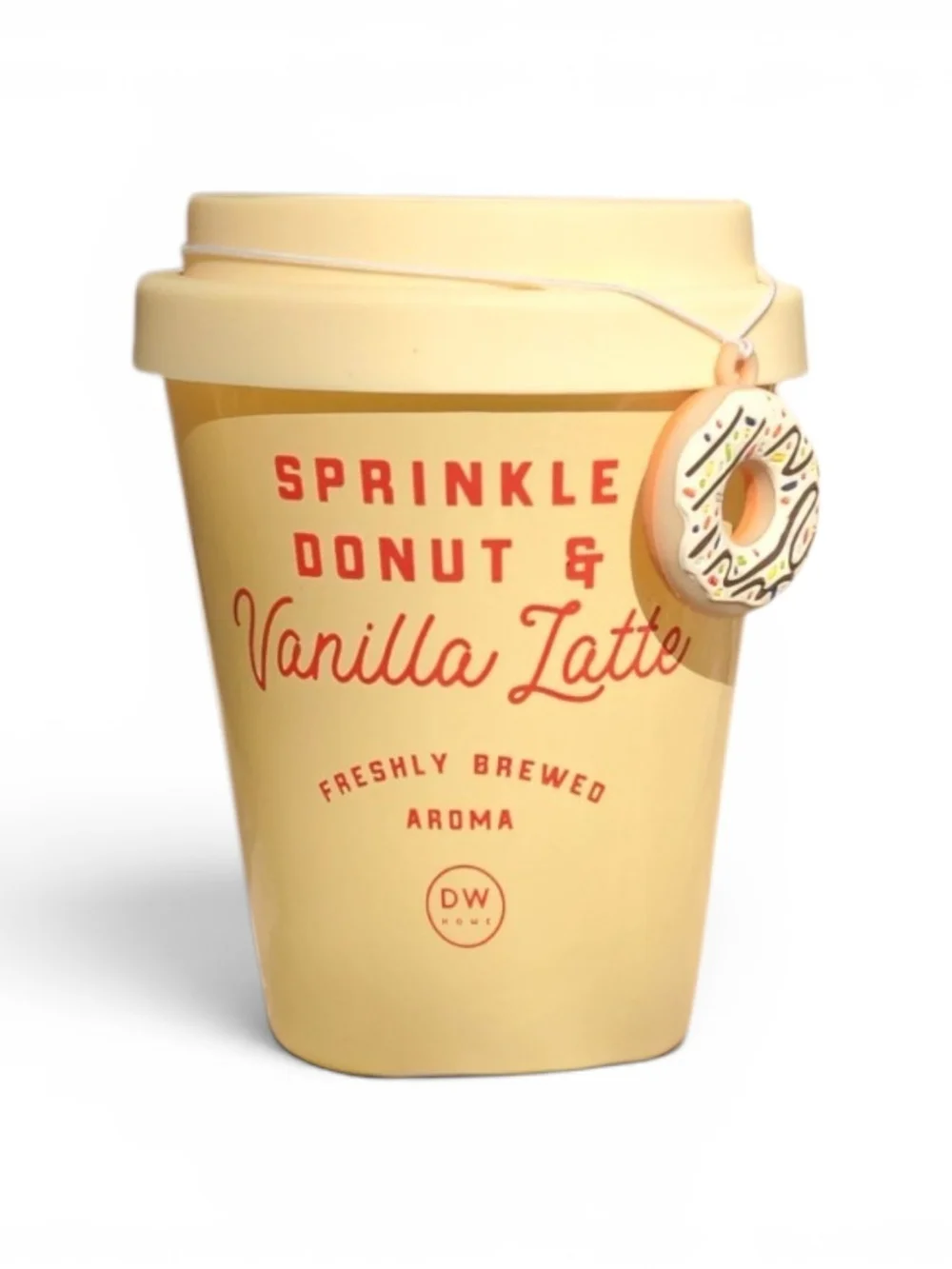 DW Home Sprinkle Donut & Vanilla Latte Candle